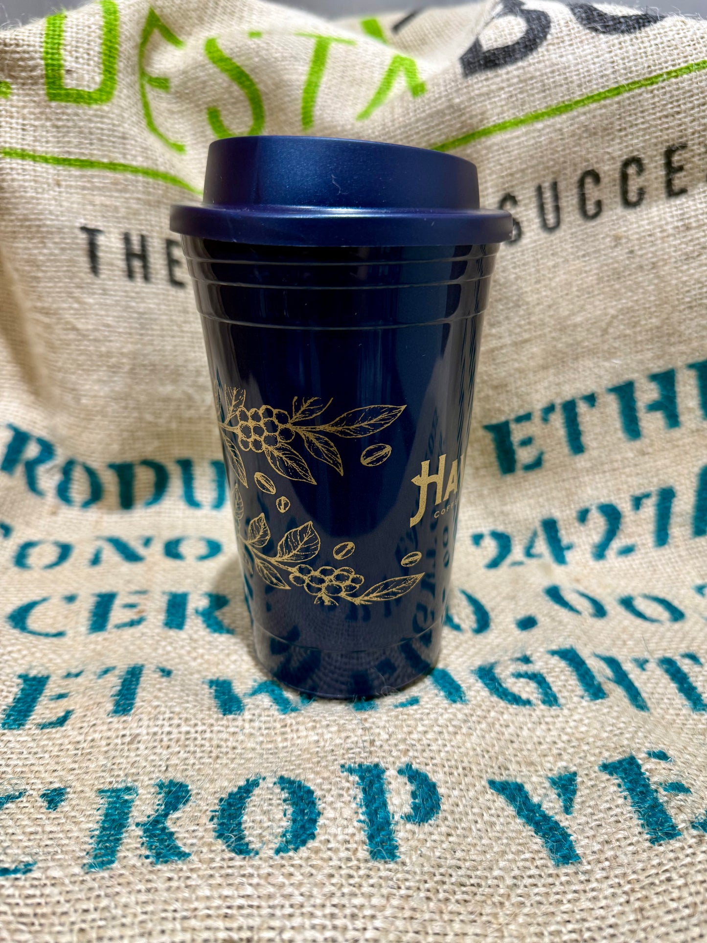 Blue Travel Tumbler