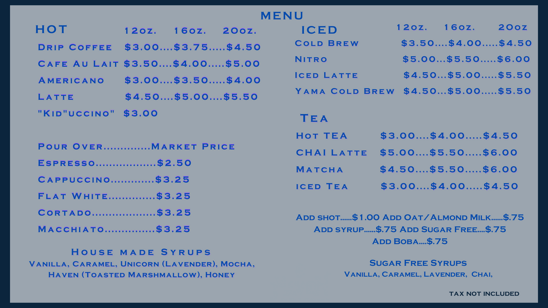 VISIT US Haven Coffee Roasters