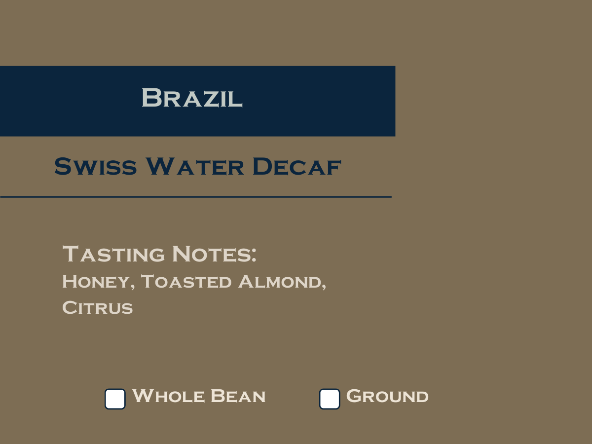 Decaf Brazil (Swiss Water)