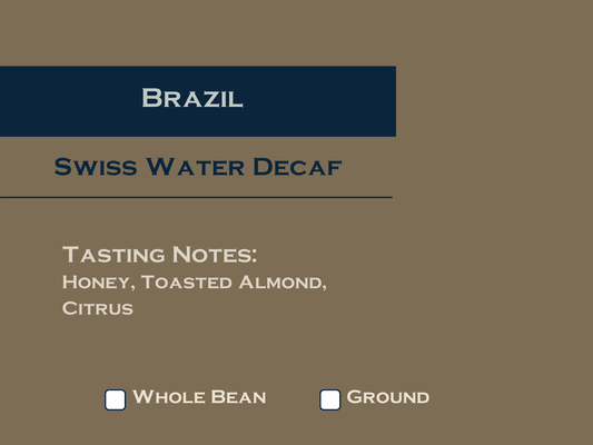 Decaf Brazil (Swiss Water)