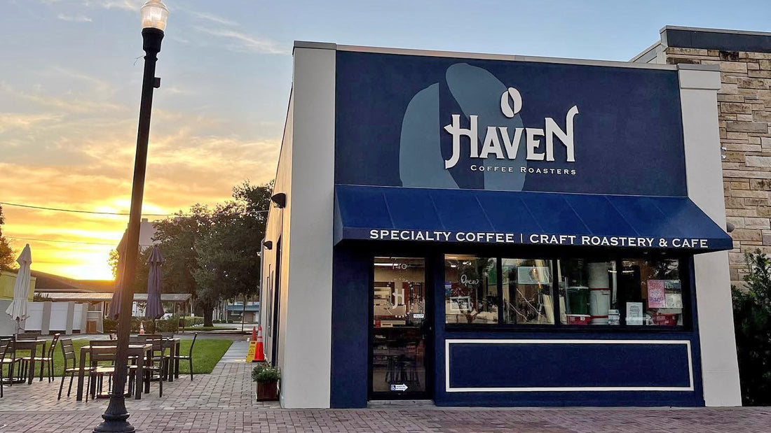 VISIT US Haven Coffee Roasters