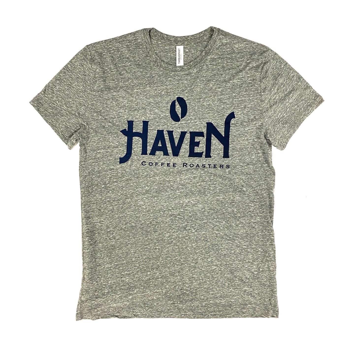 Haven Coffee Logo Shirt Grey Haven Coffee Roasters